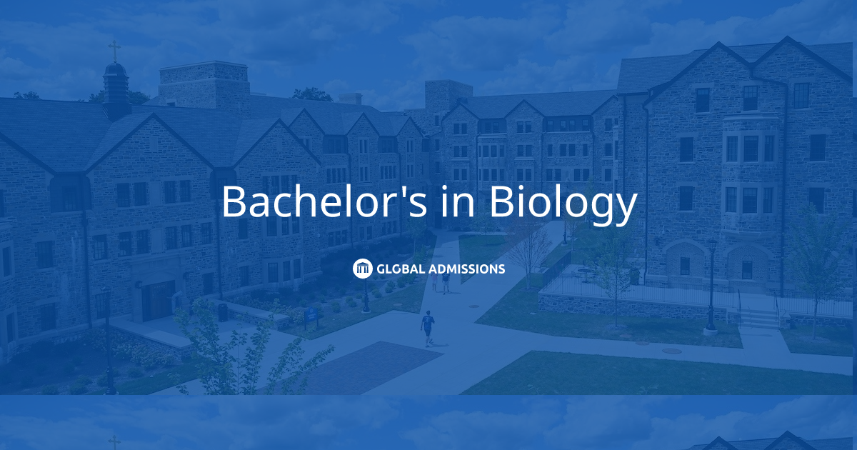 Bachelor's in Biology at Villanova University Global Admissions